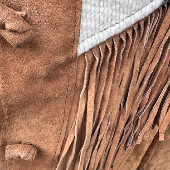 Pioneer Wear Authentic Ladies 14 Fringed Western Jacket Preowned - Picture 6 of 10